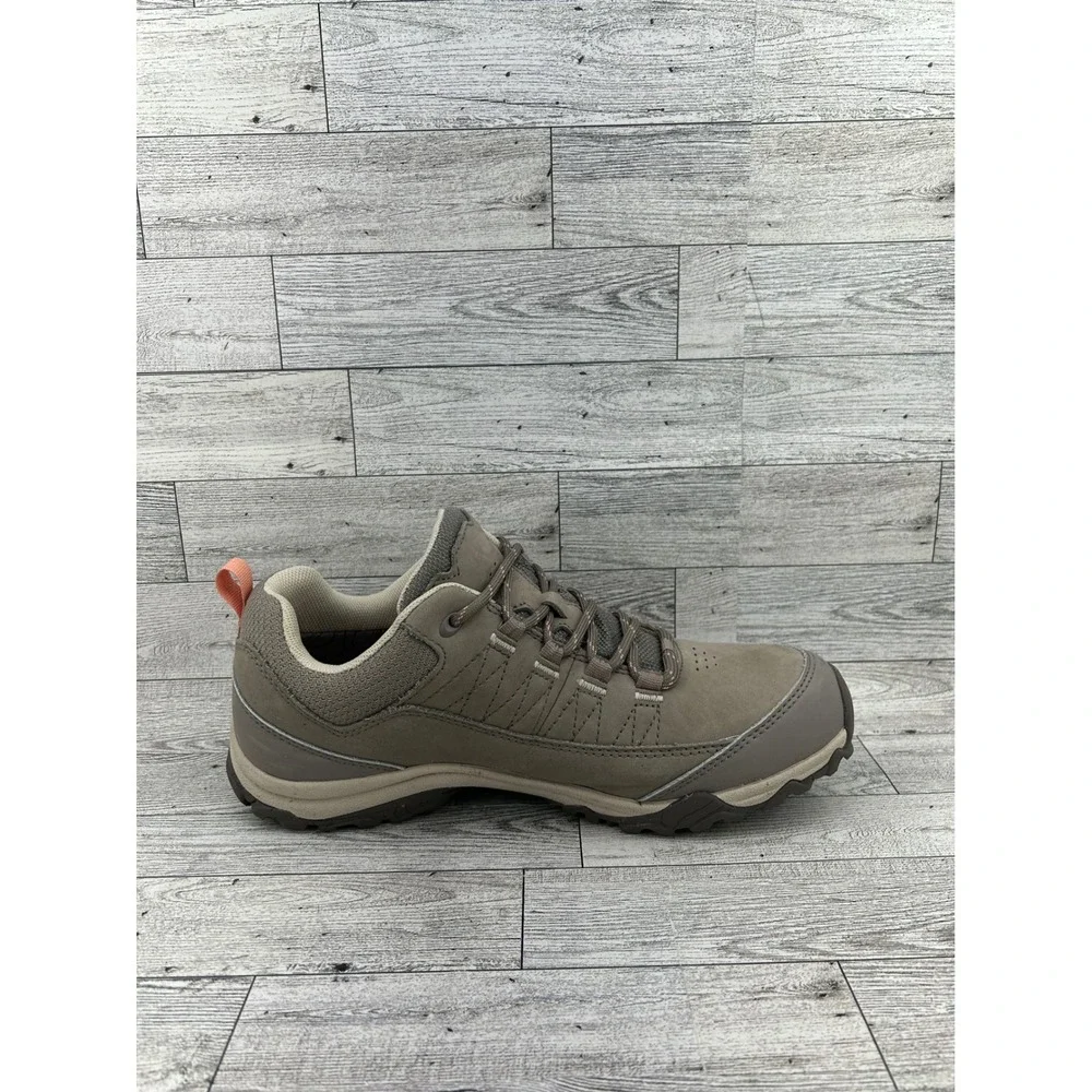 Oboz Waterproof Low Hiking‎ Shoes Womens US 9 Taupe Trail Walking Sneakers